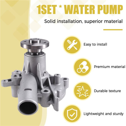 MD970338 New Water Pump for  4G63 4G64 Engine MD972457 1