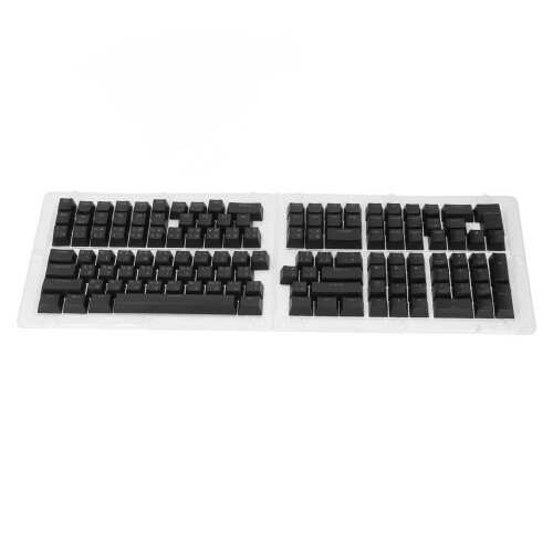 Set di 132 keycaps ABS tailandesi, altezza OEM, nero 1