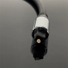 Optical Fiber Cable Splitter 2 in 1 Toslink Converter for HDTV DVD Digital TV Sound Bar Amplifier, Bright Color Port