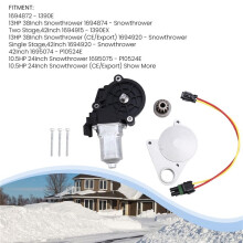 1728965SM 172-896-5SM Ausguss-Rotator-Rutschenmotor Passend für Schneefräse, Schneefräse