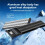M.2  NVME SSD Enclosure Tool-Free USB3.2 Type C 20Gbps External Solid State Enclosure Adapter for 2280/2260/2242 5