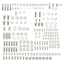 211 St Muttrar och Bultar, Liten Blockmotor Hexbultsats för Chevy SBC 265 283 302 305 307 327 350 400 Motor