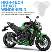 Motorrad Windschutzscheibe Windschutz Windabweiser für für Z-H2 21-2024 ZH2 Z H2 SE Transparent