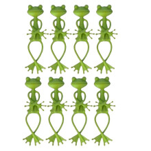 Frog Plant Stand Cute Frog Flower Pot Hugger Plant Climbing Fixture Clips Garden Frog Climbing Branch 8pack