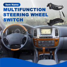 Multifunction Steering Wheel Control for Highlander Land Prado 120 2004-09 GX470 Low