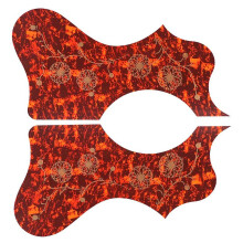 2-Pack 41 Inch Akoestische Gitaar Pick Guard Anti-Kras Onderdelen /Rechts - Bruin