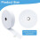 Needle Punched Non-Woven Fabric Cotton Roll Cutting Roll Stitching Interlayer Cotton 5.7CMx45M 2