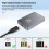 CFexpress Type a Card Reader USB3.1 Gen2 Adapter 10Gbps for Windows XP with Cable for SLR 3