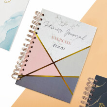 Workout Fitness Journal Planer, TäGlicher WöChentlicher Nicht Datierter Planer, Notizblock für Fitness- und / oder ErnäHrungs Journal / Planer A