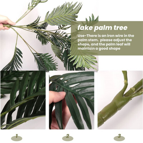 Artificial  Plant Leaf Artificial Fake Tropical   Leaf Artificial Plant 1