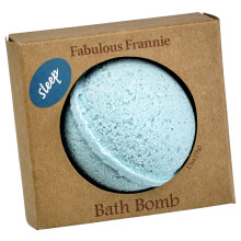 Fabulous Frannie Sleep Natural, Handmade Bath Bomb Set, Rich in Essential Oil, Mineral Salt, Coconut Oil, Witch Hazel, Fizzies to Moisturize Skin 2.5o