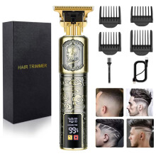 Hair Clippers for Mens Cordless Hair Trimmer T-Blade Trimmer Professional Haircut & Grooming Kit Rechargeable Clippers Hair Trimmer Shaver Cutting Kit