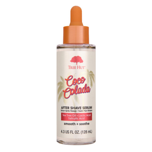 Tree Hut Coco Colada Siero Dopobarba | Rende la Pelle Morbida e Idratata | Sensibile | 4.3 fl oz.