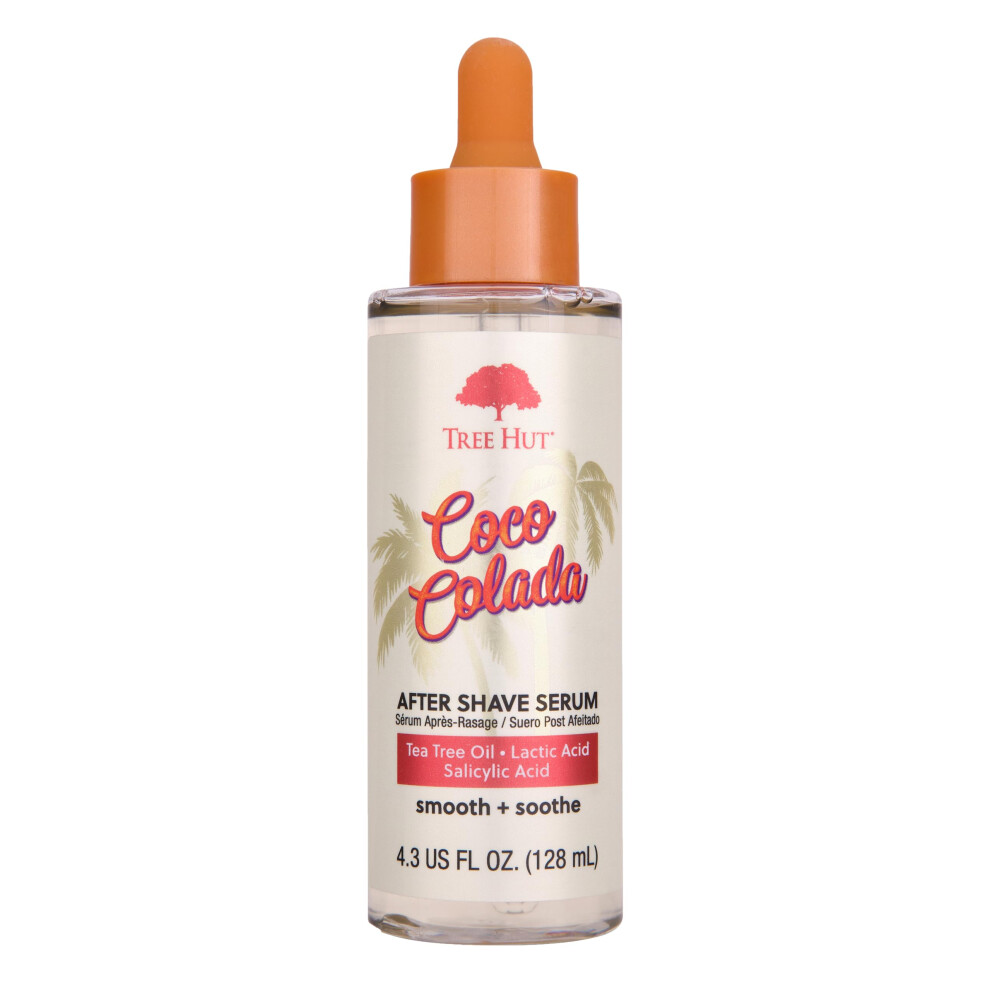 Tree Hut Coco Colada After Shave Serum | Helps Keep Skin Smooth & Soothed After Shaving | Sensitive | 4.3 Fl Oz.