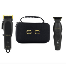 Set Super Stylecraft Flex Trimmer et Rebel Clipper avec Accessoires et Étui de Voyage