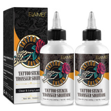 Gel de Transferencia de Plantillas de Tatuaje, 2 Pack, Solución Profesional