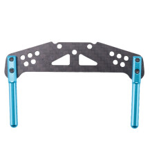 Carbon Fiber Front and Rear Shock Tower with Body Post Mounts for  TT01 TT-01 1/10 RC Car Upgrade Parts