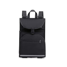 Skateboard Backpacks Foldable Skateboard Bags for Men and Boys with Reflective Strip,Black