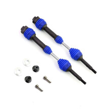 2Pcs Steel Rear Drive Shaft Driveshaft CVD 6852R for 1/10 Slash VXL 4X4 2WD Rustler Hoss Stampede RC Car,