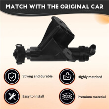 Headlight Washer Nozzle Light Lamp Cleaning Spray Pump+ Cover Cap for Sorento UM 2015 -2018 98672 C5000 (Right)