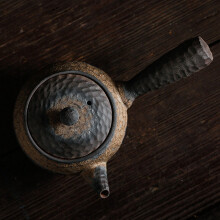 Poterie GrossièRe Japonaise Fait à la Main ThéIèRe Chauffe-Thé en CéRamique RéTro Chauffe-Bougie Support Thé Poêle Kung Fu ThéIèRe C