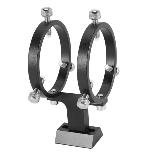 Adjustable Pointer Finderscope Bracket 6-Point Guidescope Rings Mount Astronomical Telescope,65mm(33mm-64mm) 1