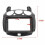 9 Inch 2DIN Car Dashboard Frame DVD Navigation Panel Frame Radio Audio Panel with Harness for  2 Demio 2007-2014 9
