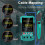 TOOLTOP Network Cable Tester POE Test QC Crimping Breakpoint Detect LAN Cable Tracker 400M Cable Length Measurement ET622 4