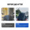 Motorcycle Windshield for  XMAX300 X MAX 300 Tech MAX 2025+ Windscreen Wind Shield Deflectore Screen Grey 3