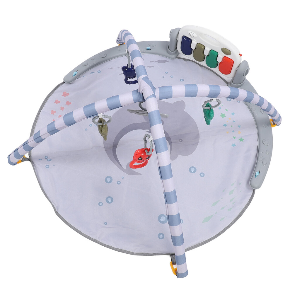Baby Gym Play Mat with Musical Piano, 86x49cm, Developmental Activity