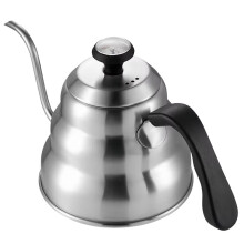 Edelstahl-Kaffeekanne Swan Long Neck, Hohes Fassungsvermögen, Wärmeisolierbar, für Professionell Handgebrühten Kaffee