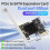 PCIe  3.0 Expansion Card ASM1061 2-Port 6Gbps Controller Hot-Swappable Adapter for SSD HDD NAS for Windows Linux 7