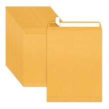 9x12inch Envelopes Self-Seal Catalog Mailing Envelopes -100 Count, Ultra Strong Quick-Seal, Manila Envelopes Envelopes