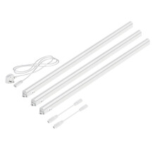 Parlat LED Under-Cabinet luminaires Rigel, Each 87.3cm, Each 1002lm, Warm-White, Set of 3, BS