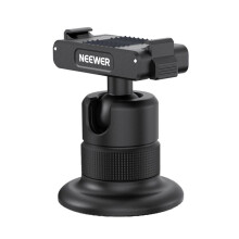 NEEWER Magnetic Camera Mount, 360 Quick Release   Adapter Base Mount for  /360/Osmo Action 5 Pro/4/3 Black