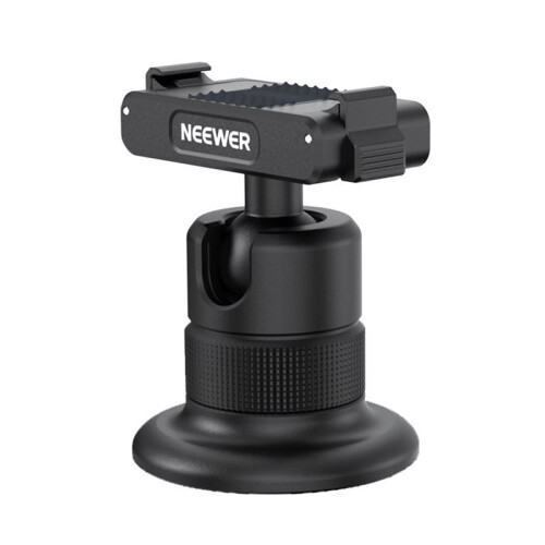 NEEWER Magnetic Camera Mount, 360 Quick Release   Adapter Base Mount for  /360/Osmo Action 5 Pro/4/3 Black