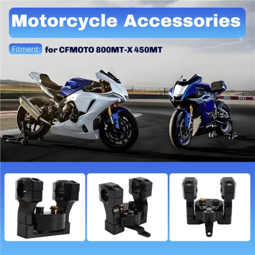 Motorcycle Steering Damper Stabilizer Steering Damper Buffer Mount for  800MT-X 450MT Motorcycle Accessories