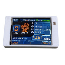 1060kh/S NMMiner NerdMiner Solo Miner 2.8 Inch Color Display Bitcoin BTC Crypto Solo Lottery Miner NMMiner
