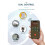 GSM 4G SMS APP Web Remote Controller  DL2-WLTE 30A 2 Channel Relay Output with Temperature Sensor DI Input Alarm 9