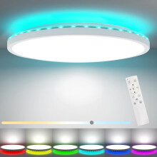 Peasur 30CM LED Ceiling Light 3000-6500K, 24W 3200LM