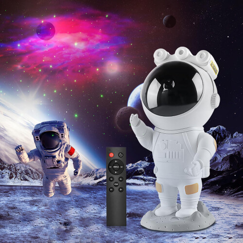 Astronaut Galaxy Star Projector Starry Night Light, Astronaut Light Projector with Nebula,Timer and Remote Control, Bedroom and Ceiling Projector, Gi