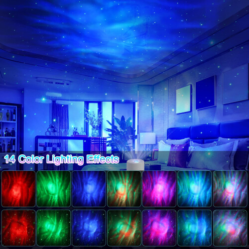 LED Star & Galaxy Projector with Remote Control, Adjustable 1