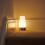 Auraglow Wireless PIR Motion Sensor Table Lamp Super Bright LED Battery Powered Hallway Night Light - Round - 1 Pack 2
