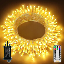 Ollny Christmas Tree Lights, 10m 100 LED Fairy Light Mains