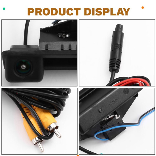 AHD 720P Car Rear View Camera for  E60 E39 E90 E82 E61 X1 E84 X5 E70 E92 E91 3 5 Series E88 E93 X6 AHD1080P 1