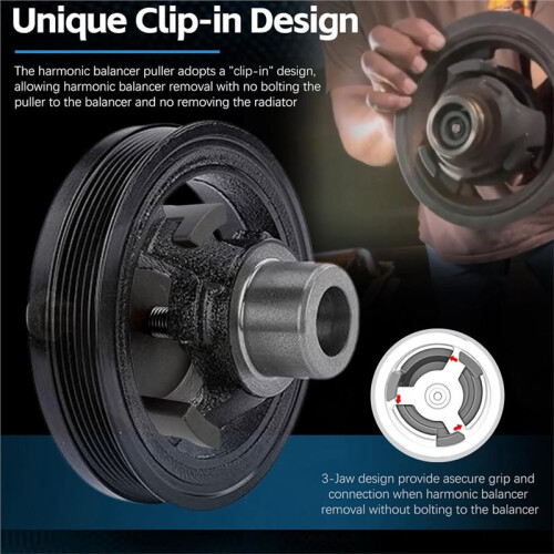 For  LS Harmonic Balancer Puller 25264 for  for  for  for Crank Puller for Engine Balancer Removal 2