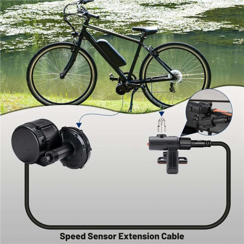 Ebike Speed Sensor for BAFANG BBS01B BBS02B BBSHD Mid Motor UART Version, Electric Bicycle Speedometer