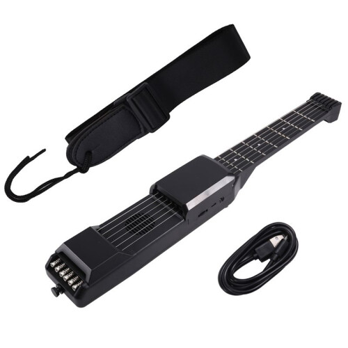 Electronic Digital Guitar Practice  Educational Guitars Stringed Instrument Chord Trainer Pocket Guitar 7 Fret