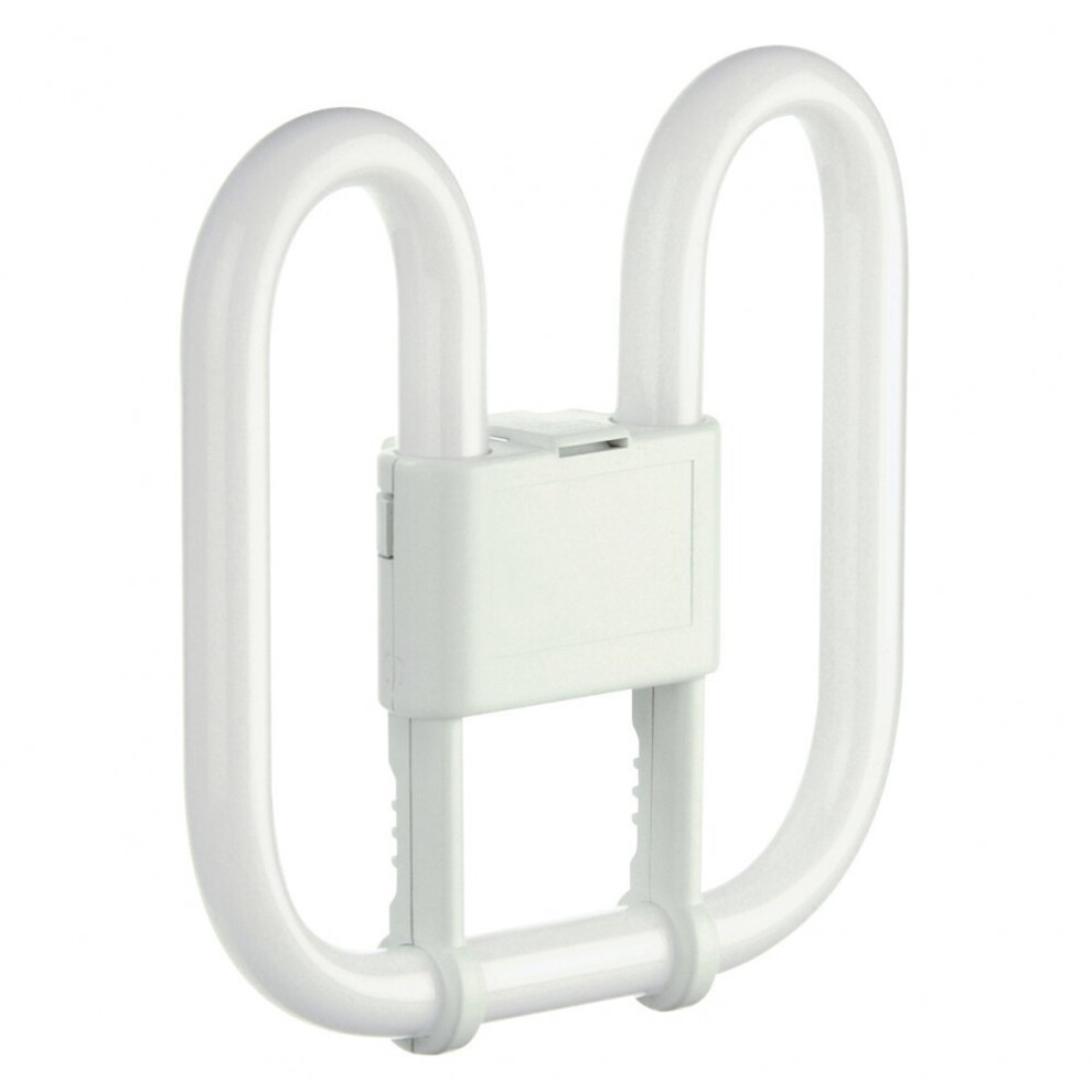 Osram 28W 2D Square 4-Pin Gr10q Cap Standard White (3500K) Compact Fluorescent Lamp [Energy Class G]