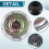 Engine Cooling Fan Coupler Viscous Clutch 21082-EA000 for  Frontier 2005-2019  Equator L4 2.5L 21082EA000A 7